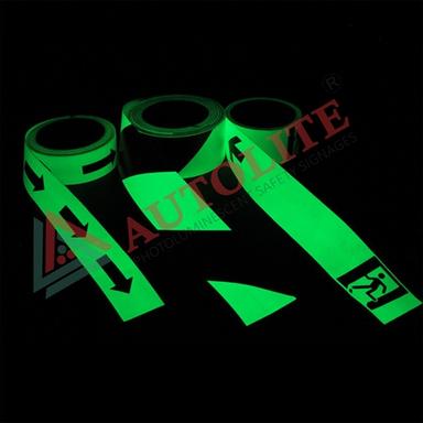 Glow In The Dark Photoluminescent Tapes Body Material: Autoglow Stickers