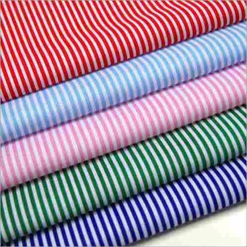 Stripe Print Cotton Fabric