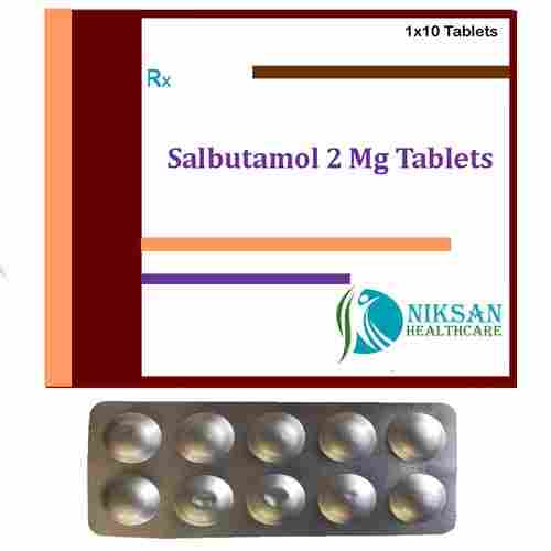 Salbutamol 2 Mg Tablets