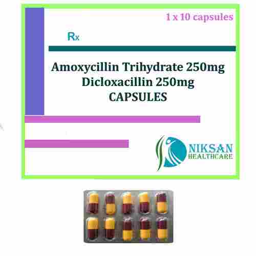 Amoxycillin Trihydrate Dicloxacillin Capsules