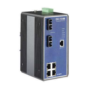 Eki-7554Mi Managed Ethernet Switches Input Voltage: 12 To 48 Volt (V)