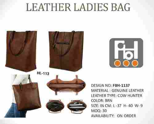 Ladies Leather Laptop Bag