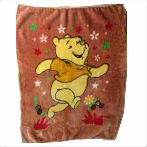 Baby Pooh Printed Blanket