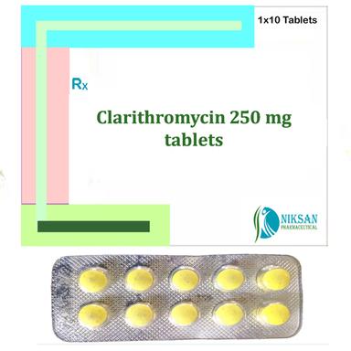 Clarithromycin 250 Mg Tablets General Medicines