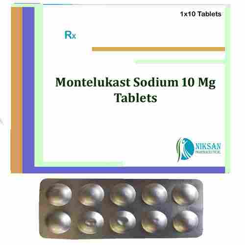 Montelukast Sodium 10 Mg Tablets