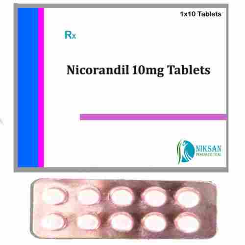 Nicorandil 10 Mg Tablets