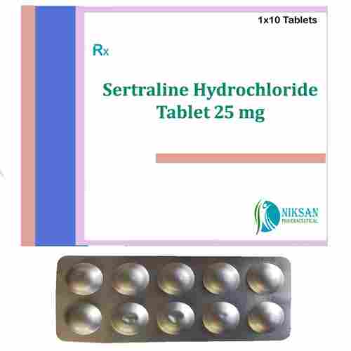 Sertraline Hydrochloride 25 Mg Tablets