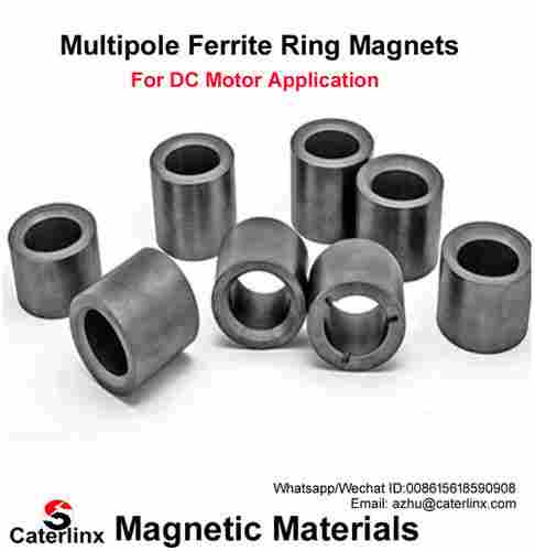 Multipole Ferrite Magnet Rings For Motors