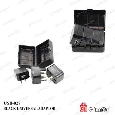 Plastic Black Universal Adapter