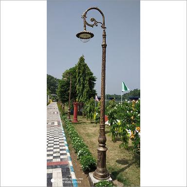 Brown Cast Iron Lighting Pole