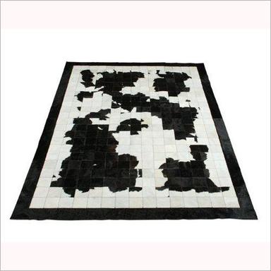 Available In Different Color Floor Leather Rugs
