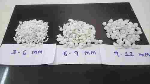 Granular Water Wash White Marble Crushed Stone aggregate and chips