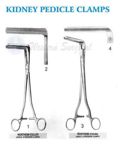 Kidney Pedicle Clamps