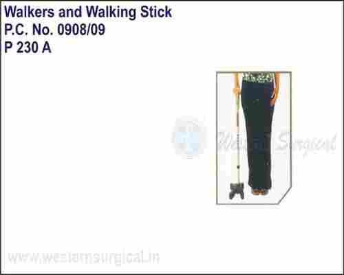 Invalid Quadripod Walking Stick