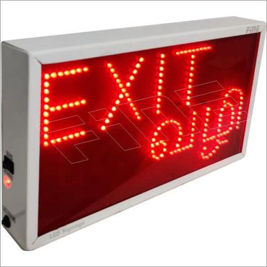 Exit Vali Led Sign Light Voltage: 220 Volt (V)
