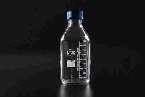 1407 Reagent Bottle (Media Bottle) With Plastic Bule Screw Cap Clear