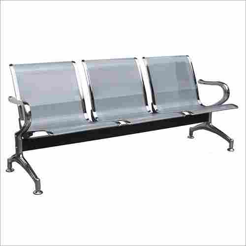 Stainless Steel Three Seater Chair