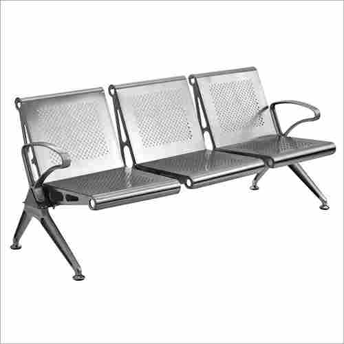 Stainless Steel Perforated Visitor Chair