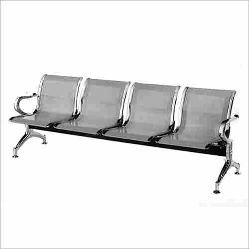 Stainless Steel Four Seater Chair