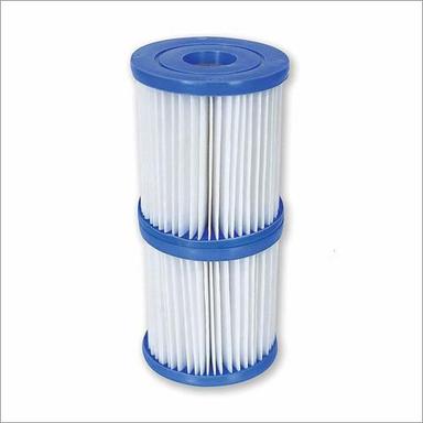 White And Blue Swimming Pool Filters