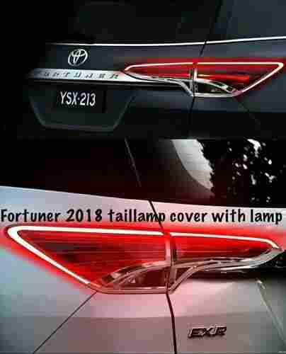 Fortuner 2018 Tail Lamp Cover With Light