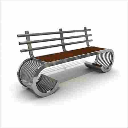 Stainless steel office or park benches