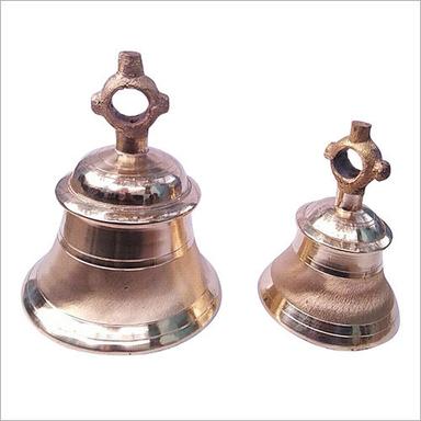 Golden Pure Brass Temple Bell
