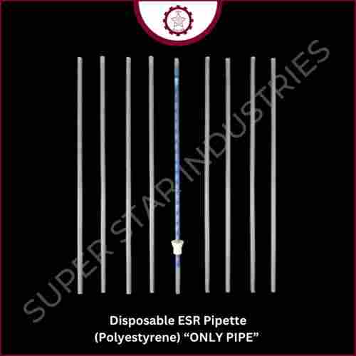 Disposable ESR Pipette (Only Pipe)