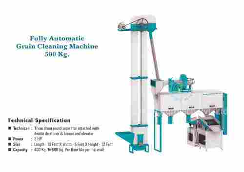 Fully Automatic Grain Cleaning Machine 500kg