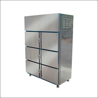Stainless Steel 6 Door Vertical Refrigerator