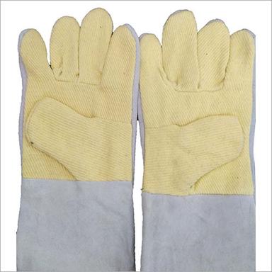 Cotton Pu Half Kevlar Leather Gloves