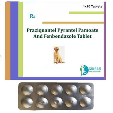 Praziquantel Pyrantel Pamoate And Fenbendazole Tablet General Medicines