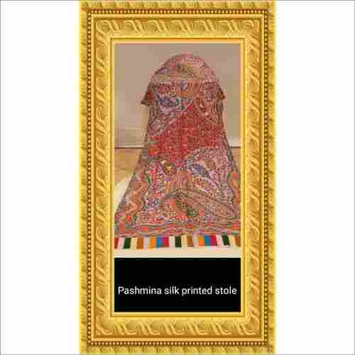 Pashmina Silk Printed Stole