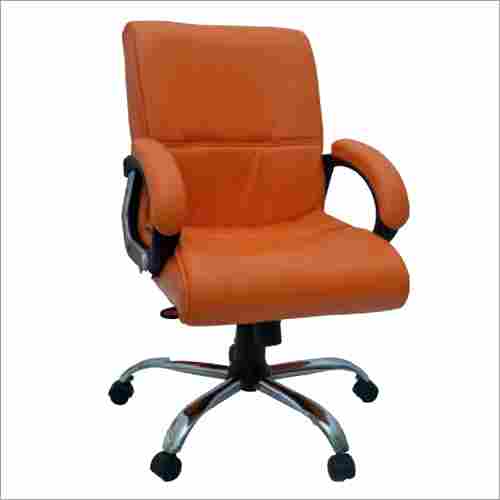 Tan Leather Office Chair