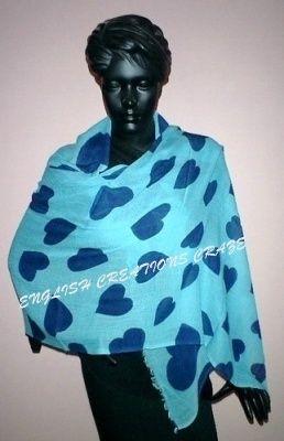 Blue Bulk Pashmina Shawls