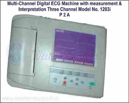 Multi-Channel Digital ECG Machine