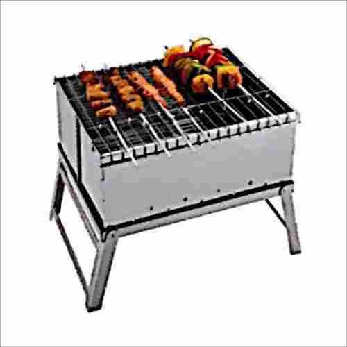 Stainless Steel Mini BBQ Charcoal Grill
