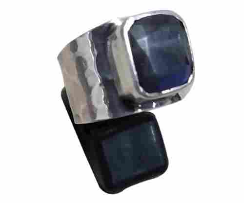 Blue Sapphire 925 Silver Gemstone Ring