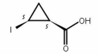 Cyclopropanecarboxylic acid 2-iodo (1S 2S)-