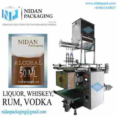 3 track Vodka/ Rum Pouch Packaging Machine