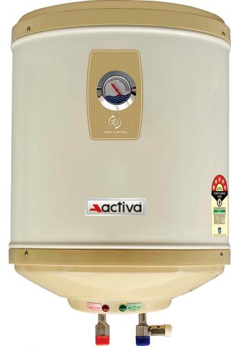 Activa Amazon Storage Water Heater Geyser Abs Top Bottom Stainless Steel Body (15Ltr.) Capacity: 15Ltr. Ton/Day