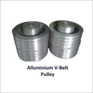 Silver Aluminum V Belt Pulleys