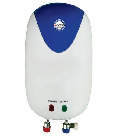 White Activa Premium Instant Water Heater Geyser Abs Body Rust Free Body (3 Ltr.)