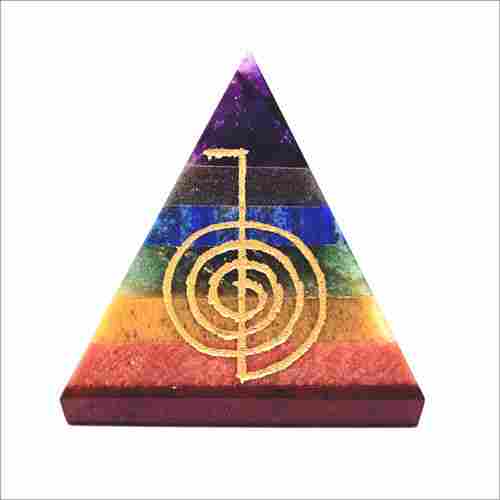 7 Chakra Bonded Reiki Pyramid