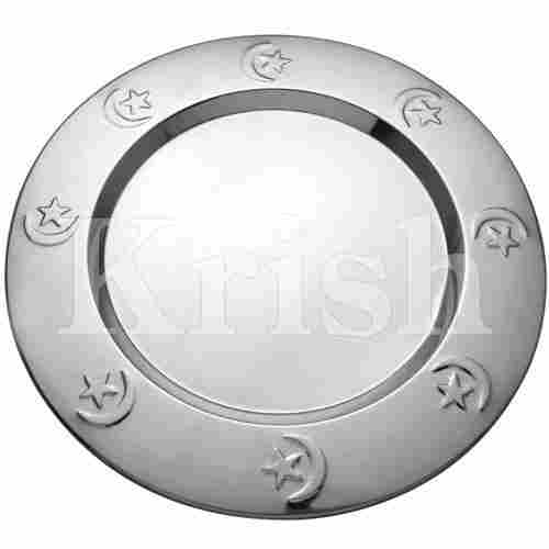 Charger Plate With Moonstar Embossing