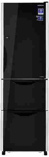 Hitachi 404 L Frost Free Multi-Door Refrigerator(R-SG38FPND, Glass Black, Inverter Compressor)