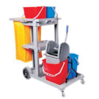 Multi Function Janitor Cart Application: Industry And Home