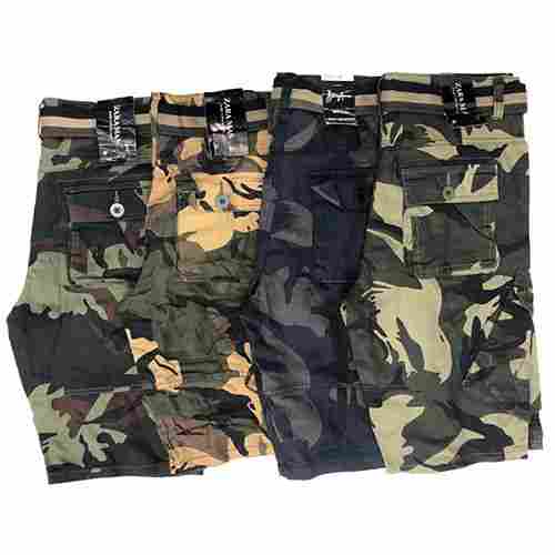 Mens Casual Camouflage Short