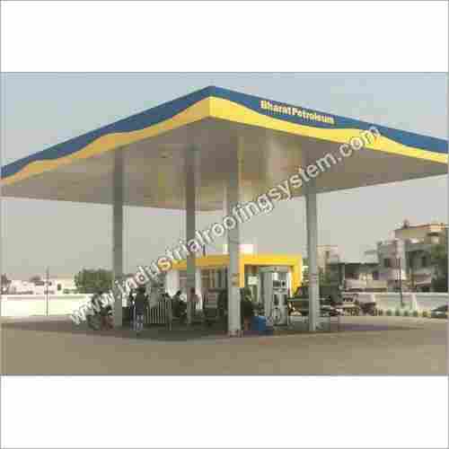 Bharat Petroleum Corporation Limited Petrol Pump Canopy