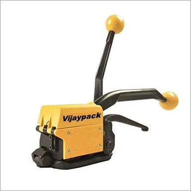 Yellow & Black Steel Strapping Tool